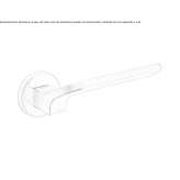 Zamak door handle Wisniewo
