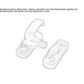 Handle for a window that opens outwards Koper