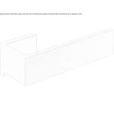 Stainless steel door handle Anopino