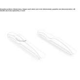 Recessed door handle Groisy