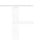 Stainless steel handle on the back plate Peqin