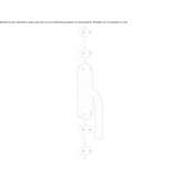 Cremone stainless steel handle Peri