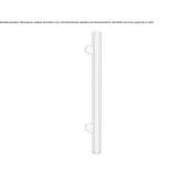 Stainless steel pulling handle Kronoby