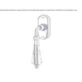 DK window handle with SmartBlock anti-burglary system Lindau