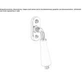 DK window handle on the rear plate Jezow