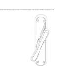 Classic Cremone brass handle Yondo