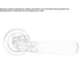 Crystal door handle Beblo