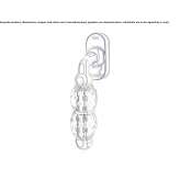 DK window handle with SmartBlock anti-burglary system Totolapa