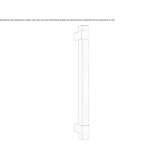 Stainless steel handle for sliding windows Oconahua