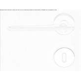 Handle on a rosette with a lock Fernley