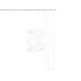 Nickel handle on the rosette Bodo