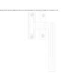 Stainless steel handle for sliding windows Prusice