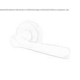 Klamka mosiężna na rozecie Ibicarai