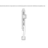 Chrome-plated brass knob with lock on the back plate Eagleby