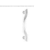 Classic brass handle for sliding windows Cardoso