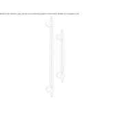 Brass pull handle Tibagi