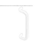 Stainless steel pulling handle Prusice