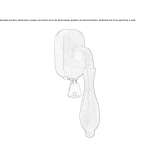 DK window handle with lock Penitro