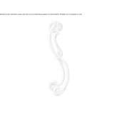 Brass pull handle Pleguien