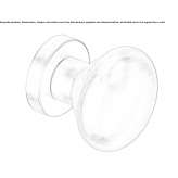 Stainless steel door knob Demirci