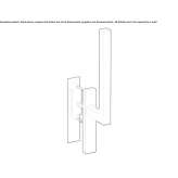 Stainless steel pulling handle Sinuapa