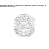 Baroque door handle Kofcaz