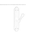 Classic Cremone brass handle Spirovo