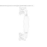 Uchwyt z hebanu Bodo