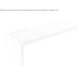 Steel door handle Anopino