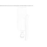 Klamka okienna DK ze stali nierdzewnej z zamkiem Prusice