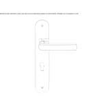 Brass handle on the back plate Kirov