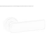 Klamka mosiężna na rozecie Gmuend