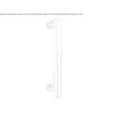 Brass pull handle Scheyern