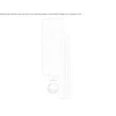 Klamka okienna DK ze stali nierdzewnej z zamkiem Prusice