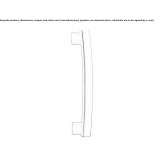 Handle in chrome-plated brass Zbaszyn