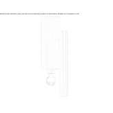 Klamka okienna DK ze stali nierdzewnej z zamkiem Prusice