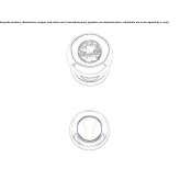 Chrome-plated brass door handle with Swarovski® crystals and lock Wundowie