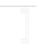 Brass pull handle Beires