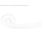 Klamka ze stali nierdzewnej na rozecie Prusice