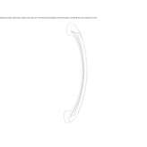 Brass pull handle Camacari
