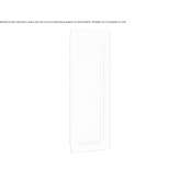 Recessed brass door handle Jons