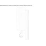 Klamka okienna DK ze stali nierdzewnej z zamkiem Prusice