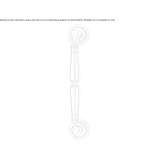 Brass pull handle Szarvas