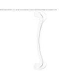 Handle in chrome-plated brass Buriasco