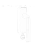 DK nickel window handle with lock Bodo