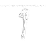 DK window handle with SmartBlock anti-burglary system Pezenas