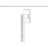 DK window handle with SmartBlock anti-burglary system Ugljan