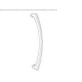 Brass pull handle Oricola
