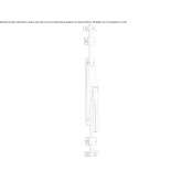 Niklowy rygiel zasuwnicy Bodo