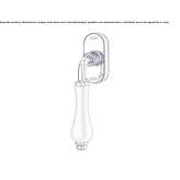 DK window handle with SmartBlock anti-burglary system Moura